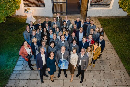 Gruppenfoto Teilnehmer:innen Lehrgang Echt Weinviertel